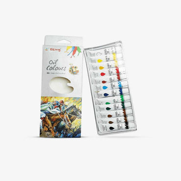 Yalong Oil Color Pack Of 12 The Stationers